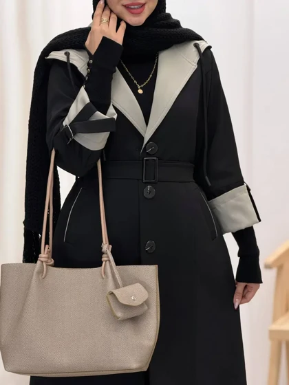 3971-بارانی آستردار پرادا