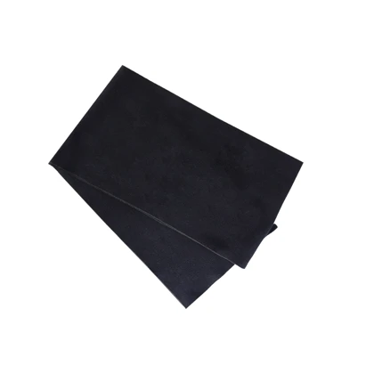 شال گردن بافت مشکی ساده