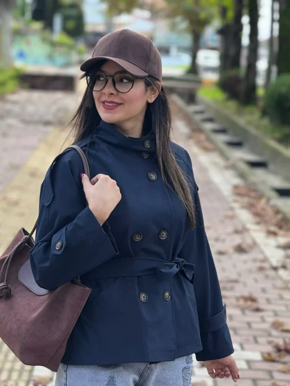 بارانی آستردار طرح برشکا