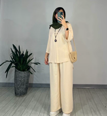 ست تونیک و شلوار آوا