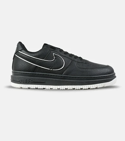 کفش کتانی بزرگ پا مشکی NIKE AIR FORCE مدل 7659