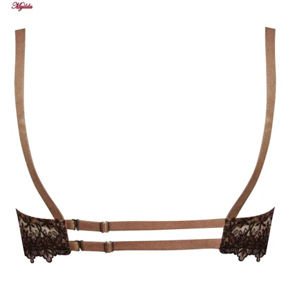 ست شورت و سوتین زنانه فنردار قهوه ای برتا کد 5104-4041-BR