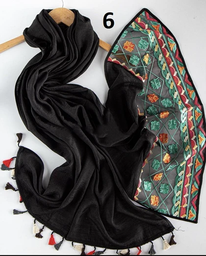 شال سوزندوزی نخی