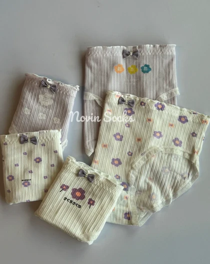 شورت شکوفه بنفش (مناسب سایز 38 الی 42)