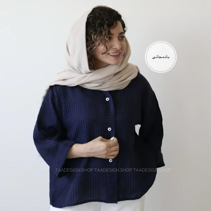 شومیز زنانه مدل ملون