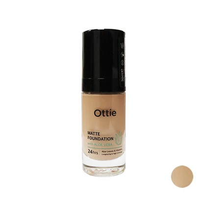 کرم پودر اوتی - ottie foundation مدل 24 شماره 104 حجم 30 میلی لیتر