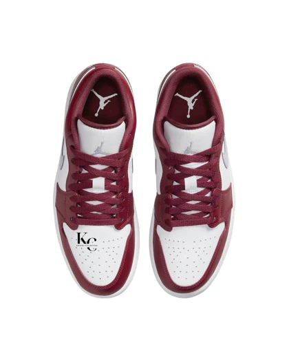 کتانی ویتنامی نایک ایر جردن وان لو باردیاکس Nike Air Jordan 1 Low white Bordeaux