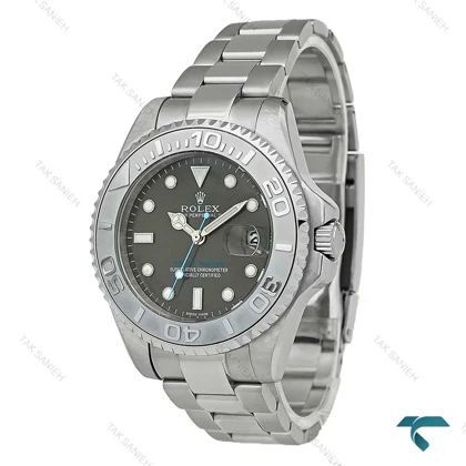 ساعت مردانه رولکس یاخ مستر استیل صفحه طوسی Rolex-7483-G