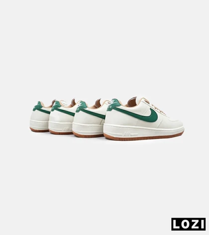کفش کتانی بزرگ پا کرم سبز نایک NIKE AIR FORCE مدل 4590