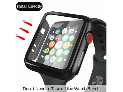 قاب محافظ صفحه نمایش اپل واچ سری 7 راک Rock Integrated Protective Apple Watch 7 45mm