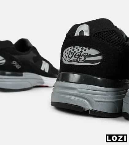 کفش کتانی بزرگ پا مشکی NEW BALANCE 993