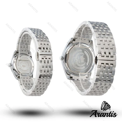 ساعت ست سیتیزن diamond سیلور صفحه بژ s-10217