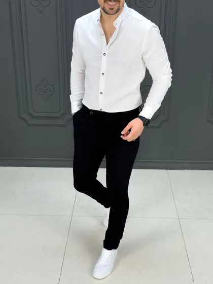 پیراهن 031419 AKOMOD سفید