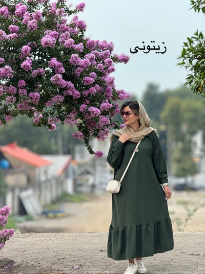 پیراهن مانتویی ساحل