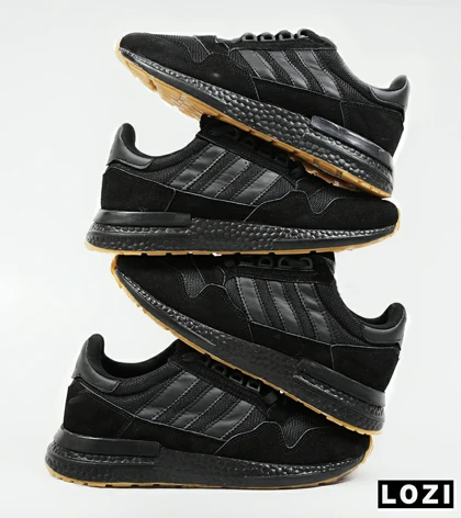 کفش کتانی مردانه مشکی تمام آدیداس adidas ZX 500