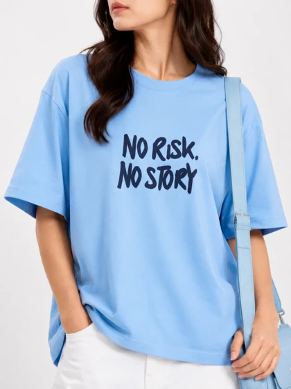 تیشرت باکسی - No Risk