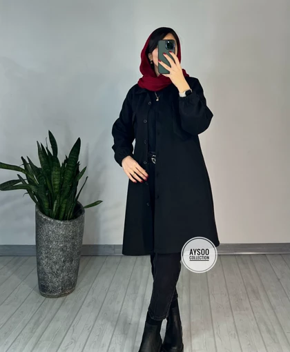 پالتو دکمه دار روناک