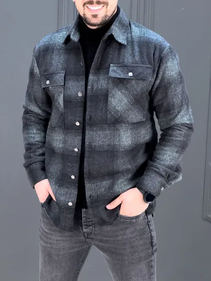 پیراهن پشمی 031227 سبز