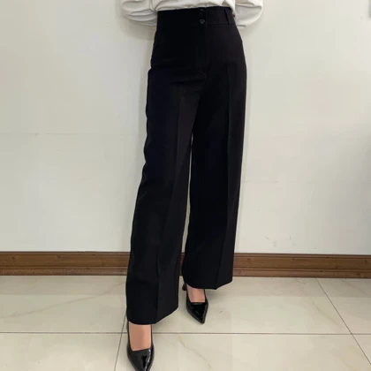 شلوار زنانه راسته گشاد هایدی (Haidy)- کد 6125