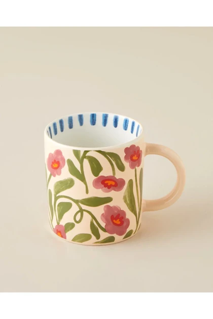 ماگ English Home مدل Bright Petals چاینا بون - چندرنگ