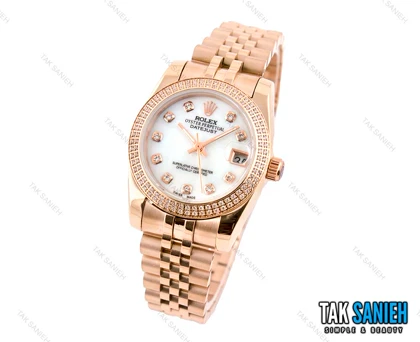 ساعت مچی زنانه رولکس دیت جاست مدل Rolex-2389-L