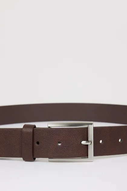 کمربند جین چرم مصنوعی مردانه D3283AXNS