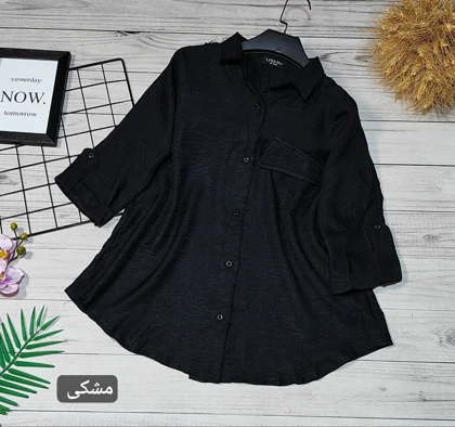 شومیز پاگون دار کد 50182