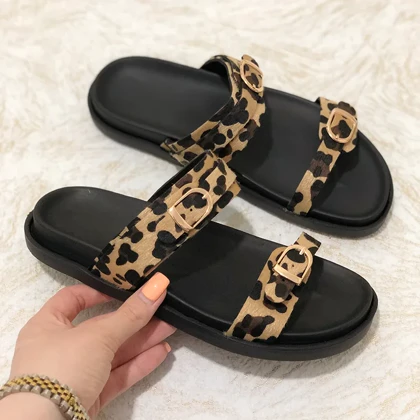 اسلیپر زنانه زارا (ZARA) مدل نورا طرح پلنگی