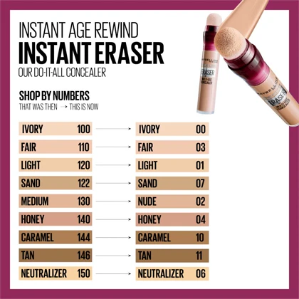 کانسیلر میبلین مدل Age Rewind Eraser رنگ Neutralizer 06