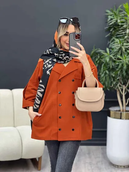 مانتو لینن ده دکمه