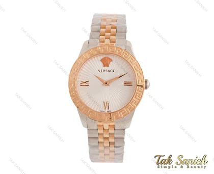 ساعت ورساچه زنانه رزگلد نقره ای Versace-3948-L
