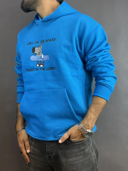 هودی مردانه سه نخ داخل کرک رنگبندی 119