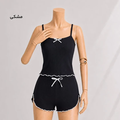 ست تاپ و شورتک زنانه کبریتی | آی بولک