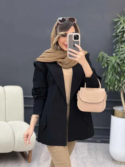 مانتو لینن سر شانه ژیله