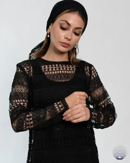 شومیز دانتل مجلسی زنانه