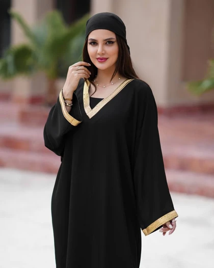 کفتان حریر جت بلک