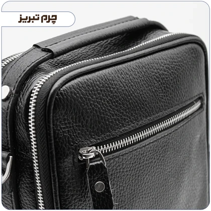 کیف دوشی مردانه چرم مدل WF96
