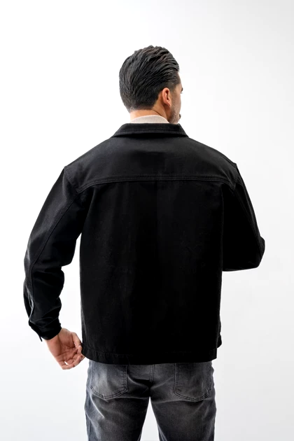 جکت جیب‌دار کتان مردانه