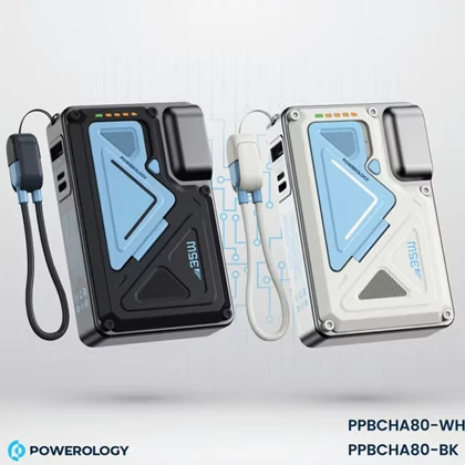 پاور بانک 10000 وایرلس و شارژر دیواری پاورولوژی Powerology PPBCHA80 برای آیفون و اندروید