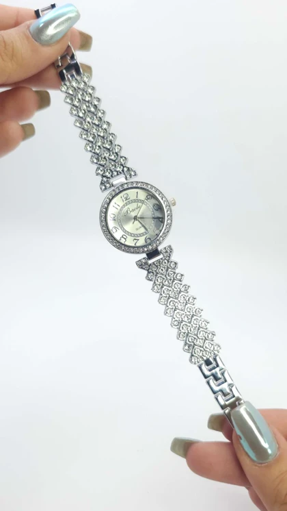 ساعت مچی زنانه مجلسی Dios نگین‌دار با موتور کوارتز