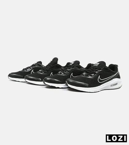 کفش کتانی مردانه و زنانه مشکی نایک NIKE PEGASUS V10 مدل 2134