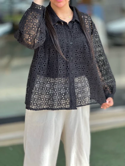 شومیز عروسکی توری کد 881