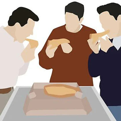 تیشرت friends طرح chandler, ross &amp; joey Classic کد 107943