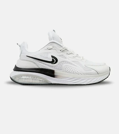 کفش کتانی مردانه سفید مشکی Nike air max pluse
