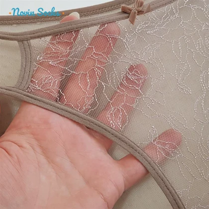 ست شورت و سوتین زنانه تارفه مدل فنردار کد 5750-1