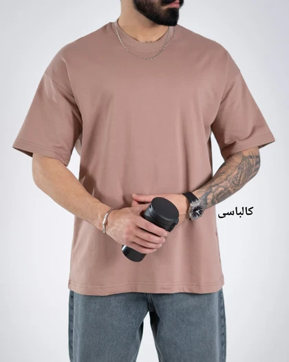 تیشرت بیسیک باکسی-کد4906