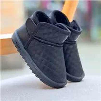 بوت آگ بچگانه شنل دوزی داخل تمام خز وارداتی برند K SHOES