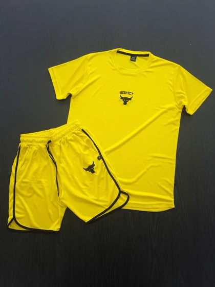 ست تیشرت و شلوارک اقتصادی راک