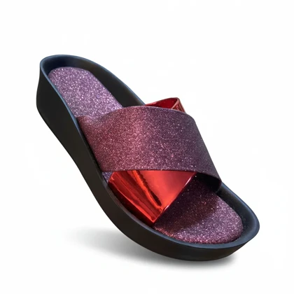 صندل زنانه مسعود مدل اکلیلی red