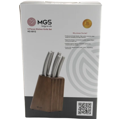 سرویس چاقو 6 پارچه کد KS-6012